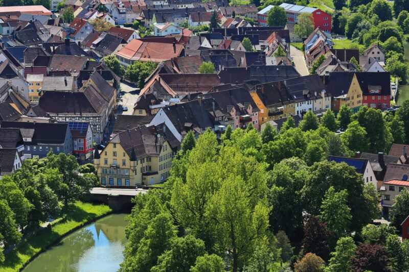 Friburgo città sull'acqua