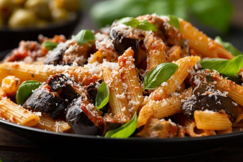 pasta con le melanzane la ricetta