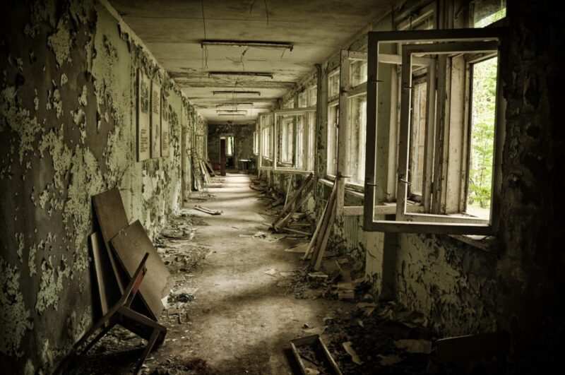 Pripyat scuola abbandonata