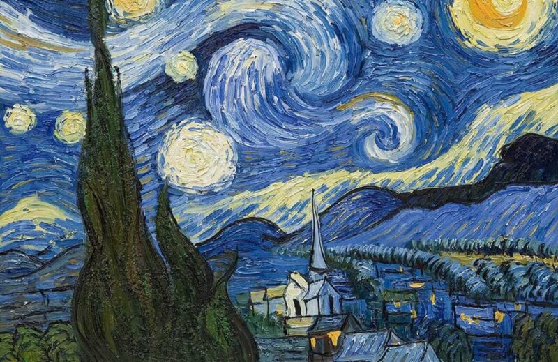 Vincent Van Gogh notte stellata