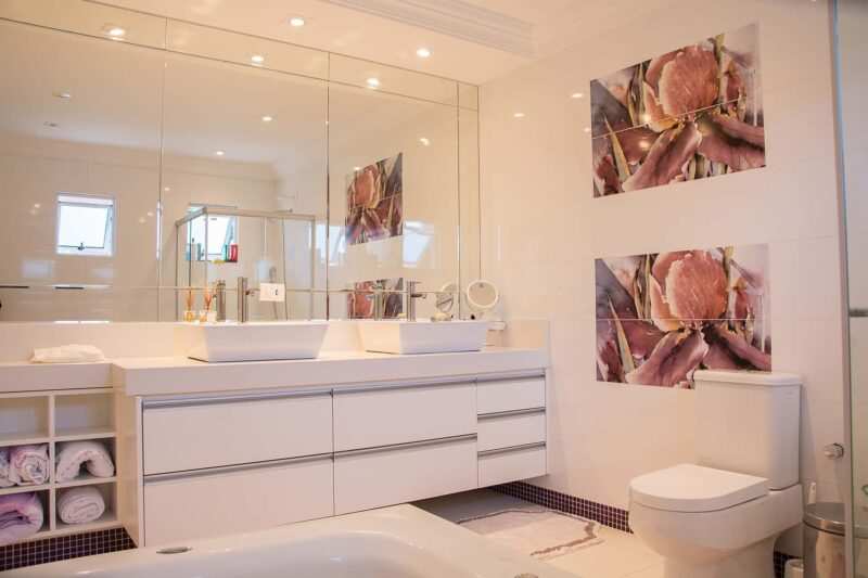 specchio per bagno moderno